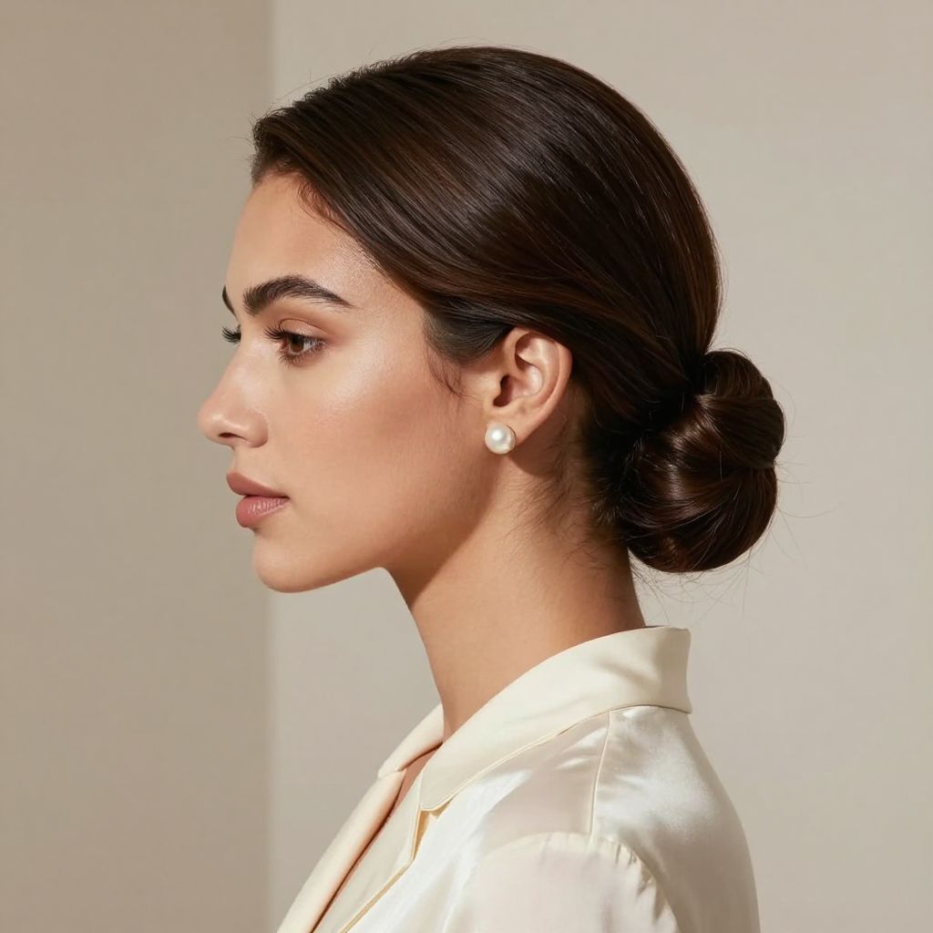 The Sleek Low Bun