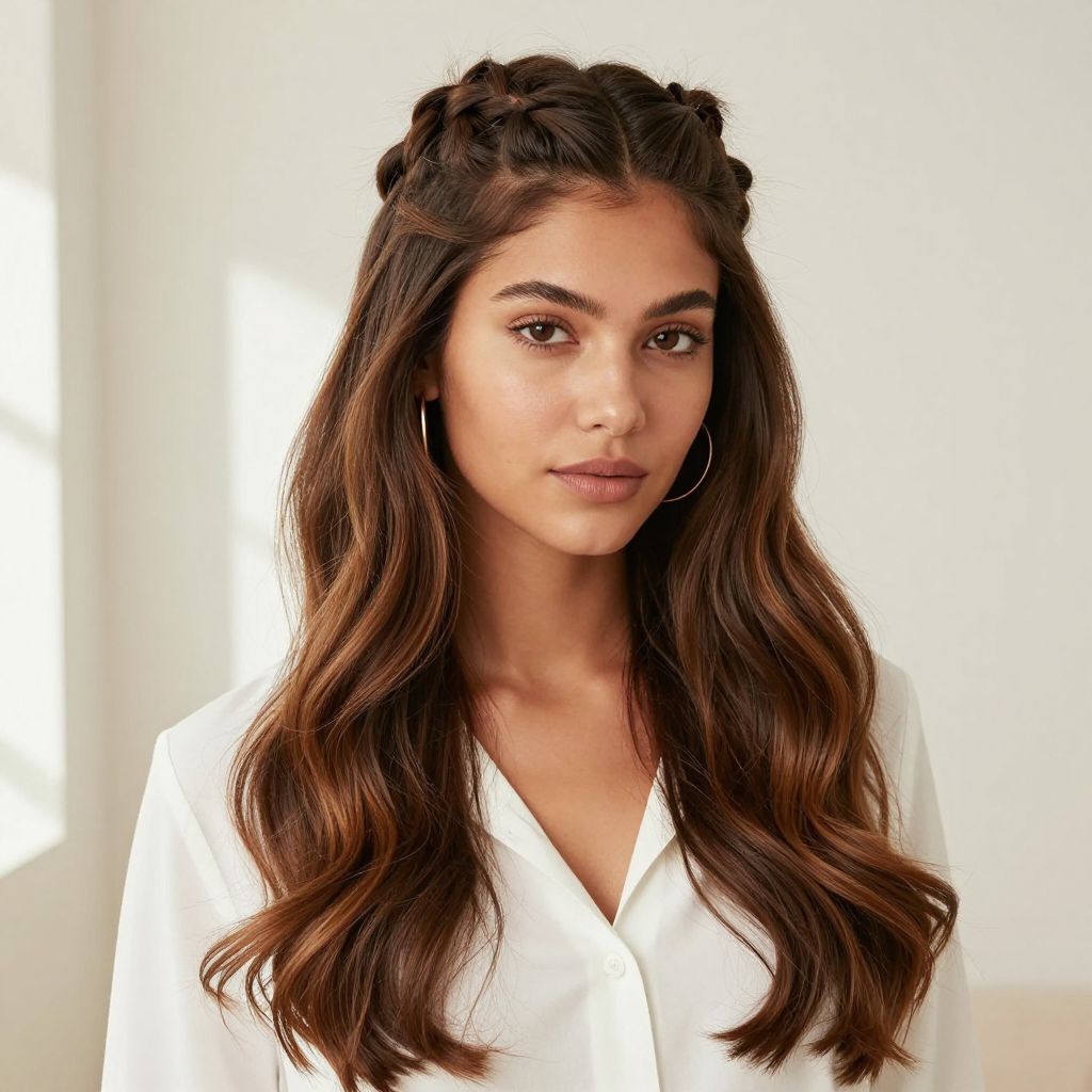 Two Braids with Voluminous Roots