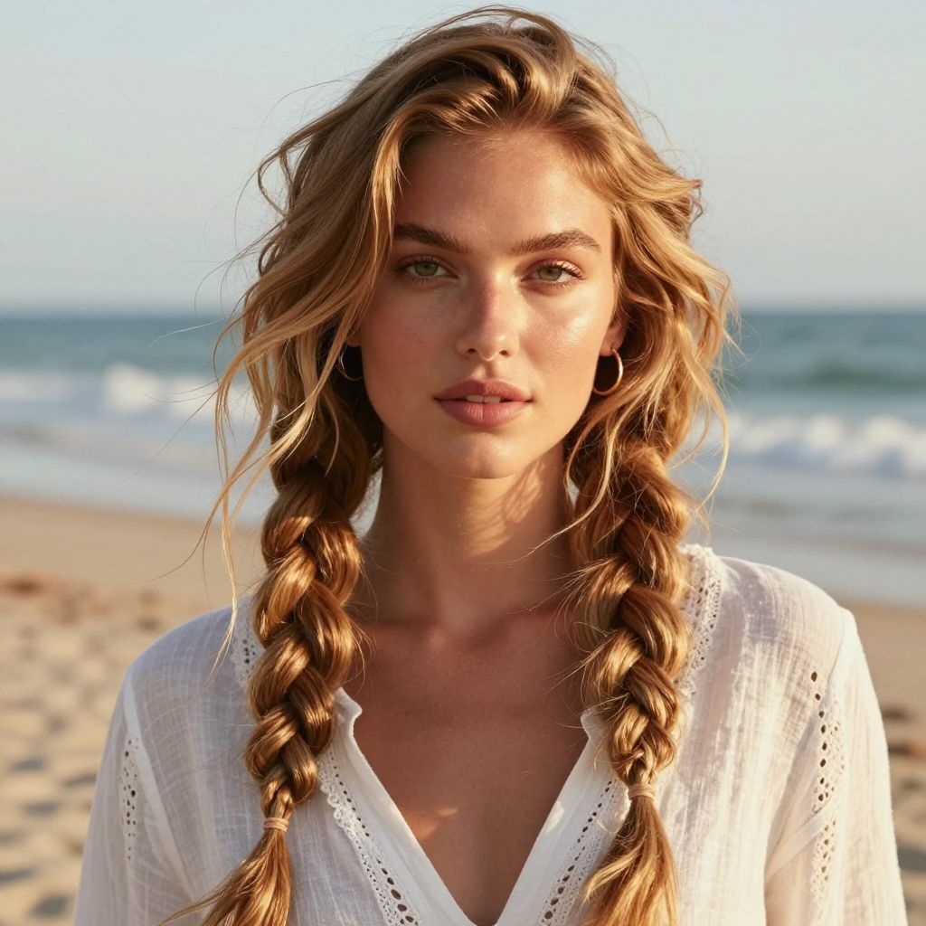 Boho Loose Rope Braids