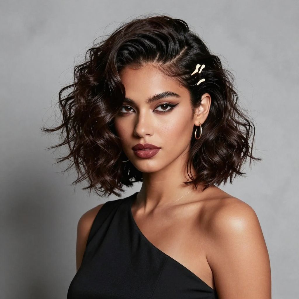 Side Part Frohawk