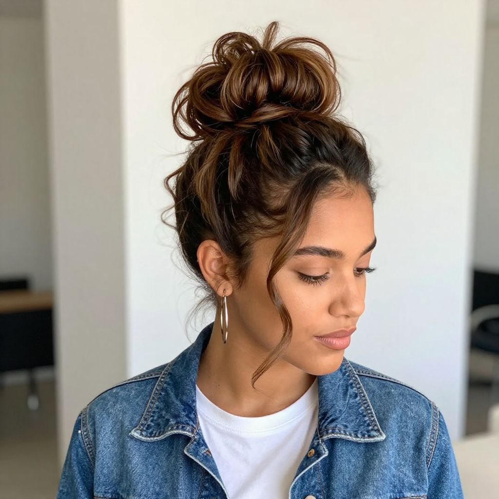 Pineapple Updo