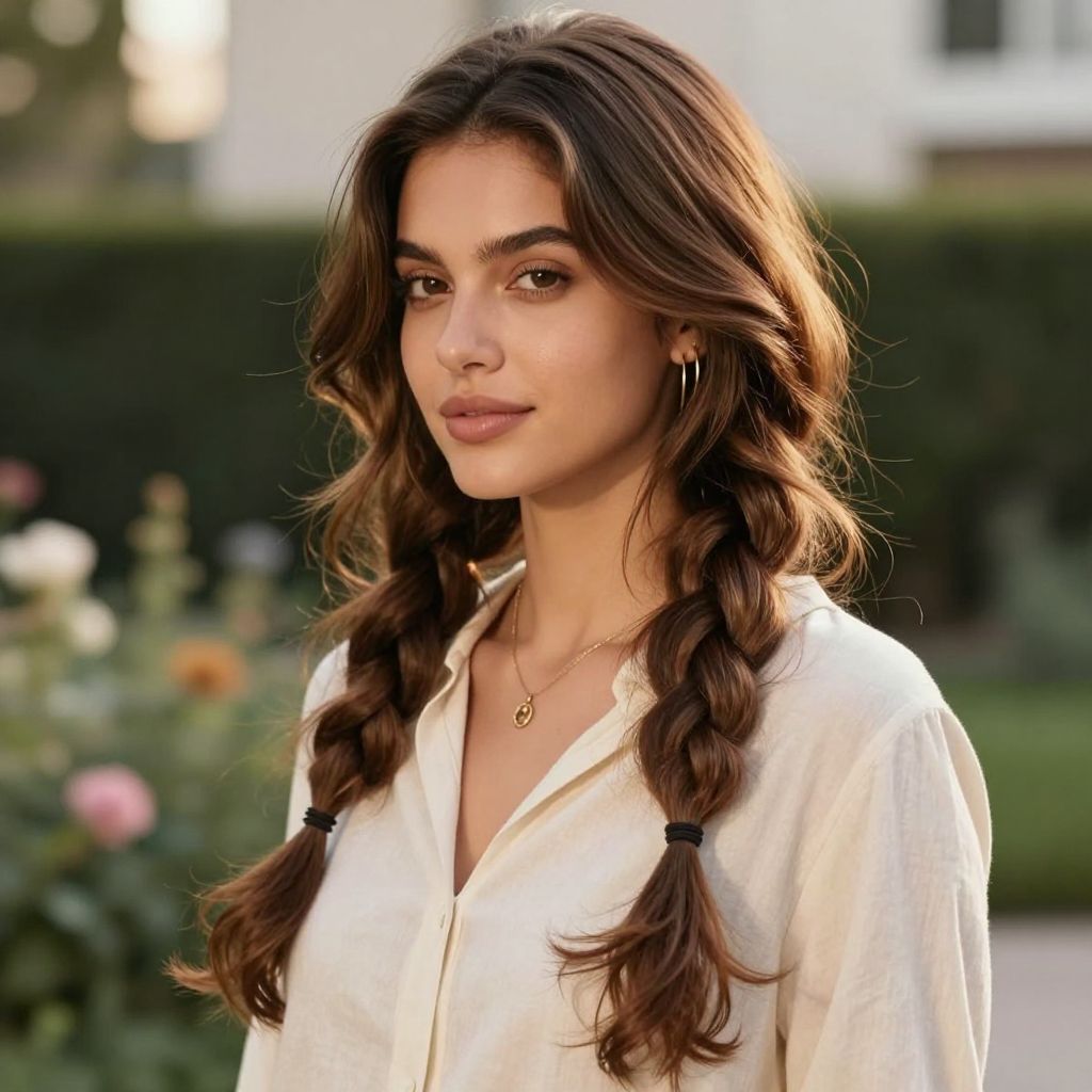 Loose Low Side Braid