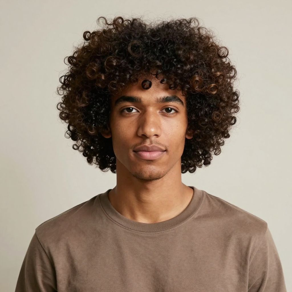 Natural Afro Round Shape