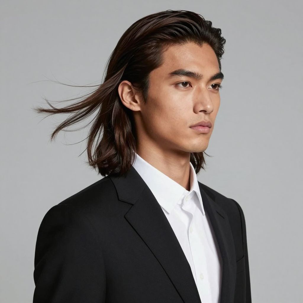 Slicked Back Feather Flow