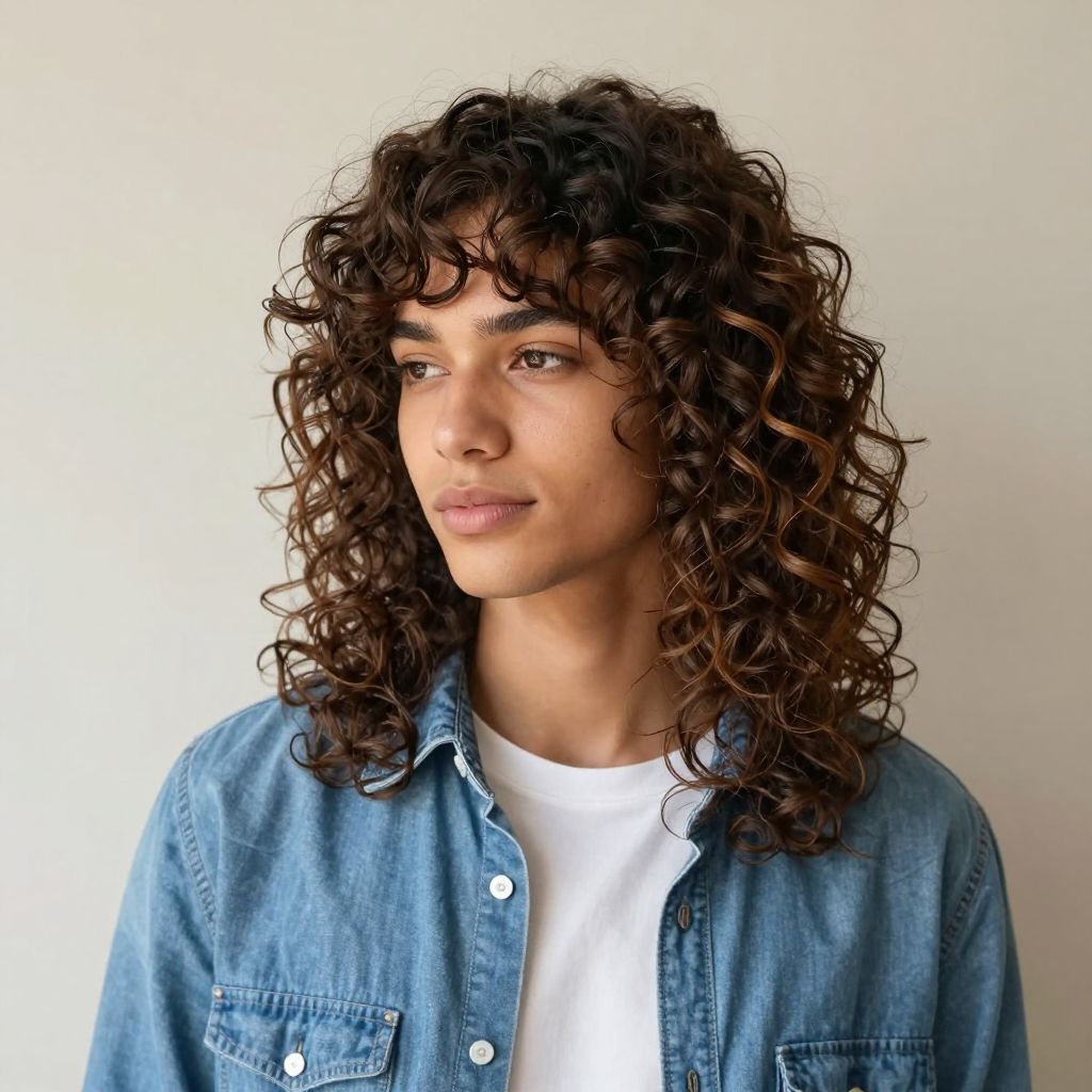 Curly Fringe Shape