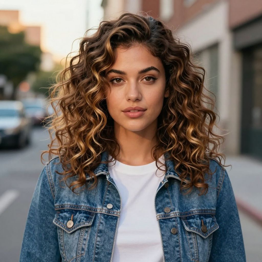 Crimped hair