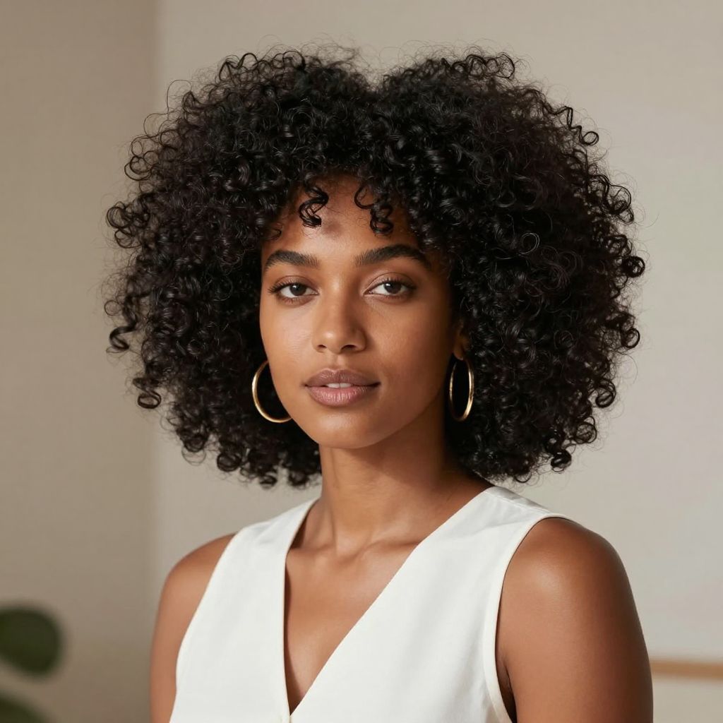 The Classic Round Afro