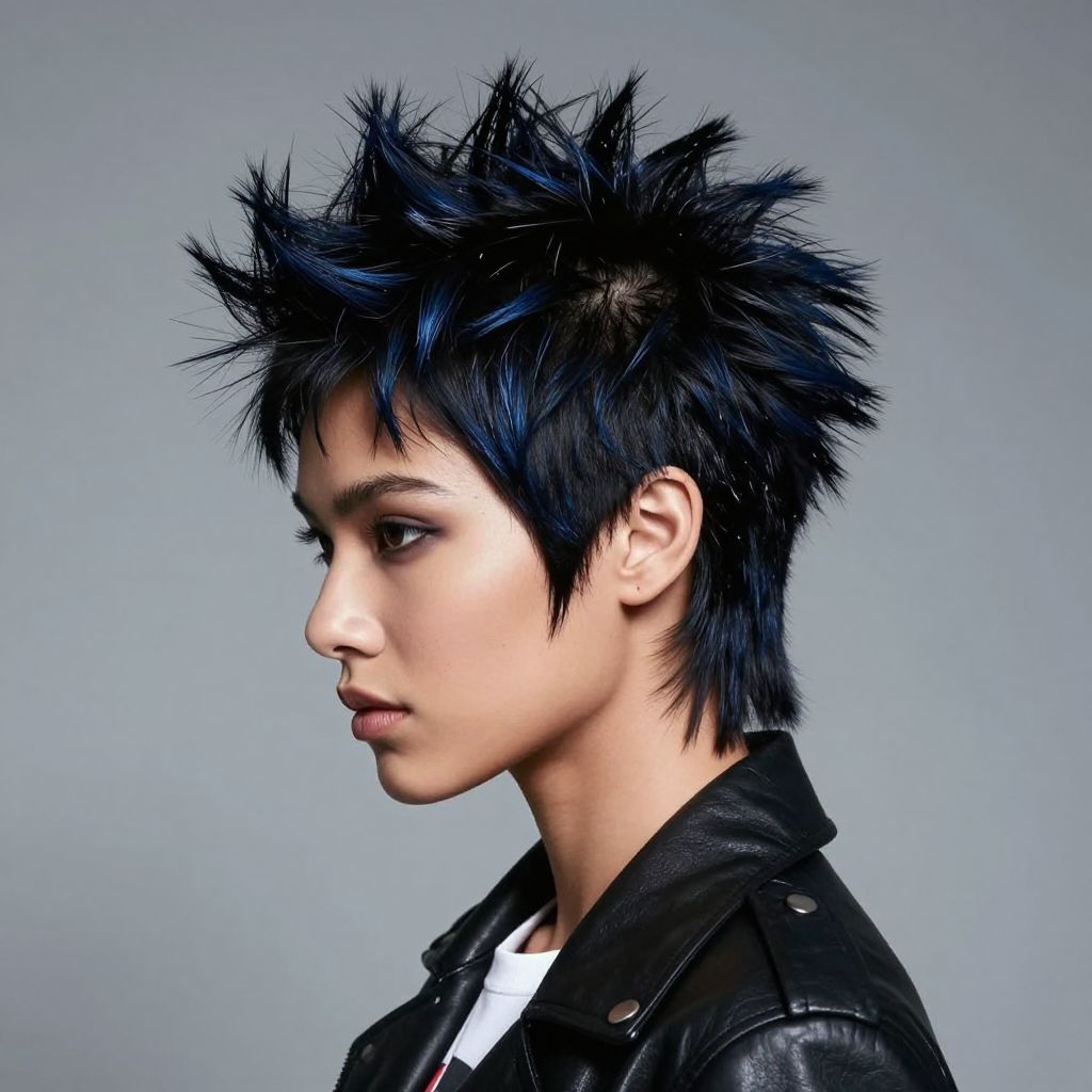 Spiky Faux Hawk