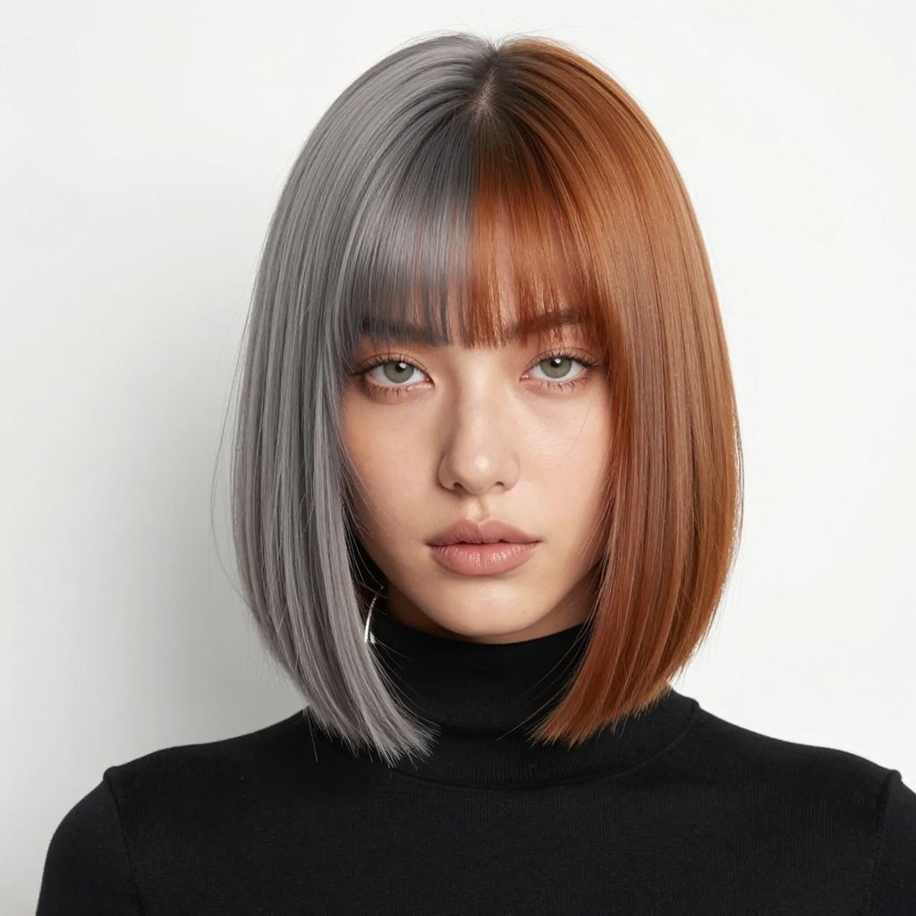 Bold Two-Tone Bob