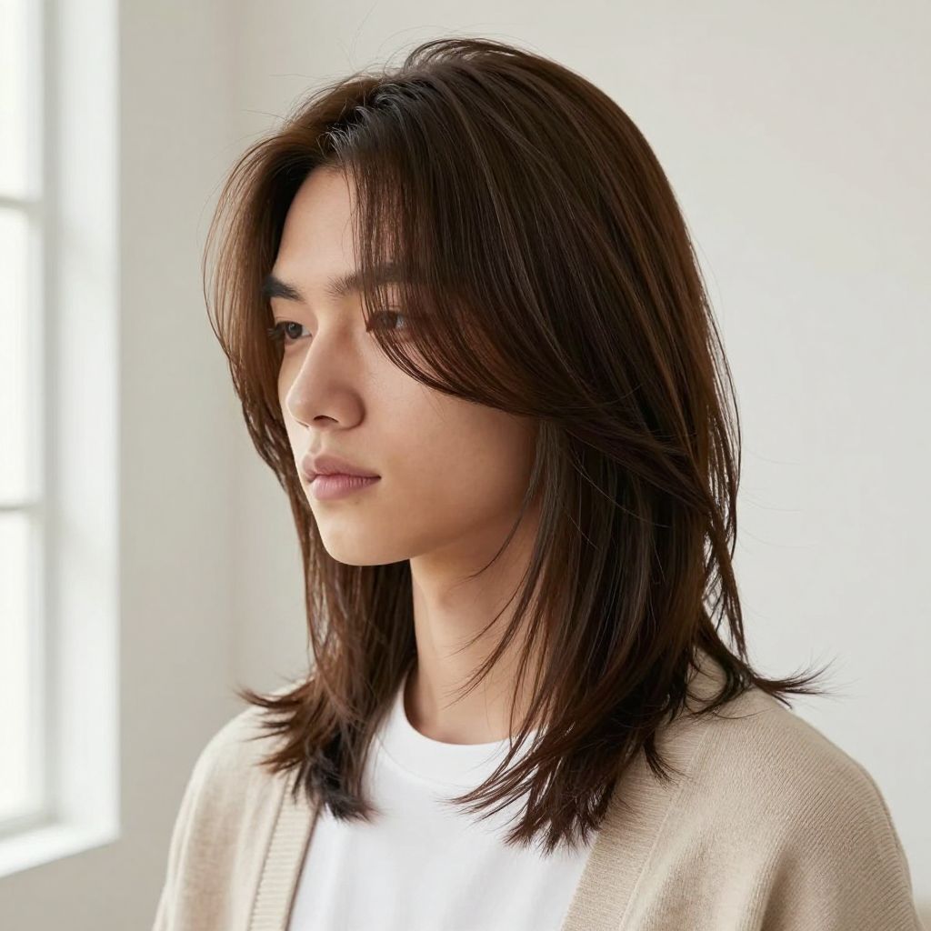Soft Feathered Cut with Natural Movement