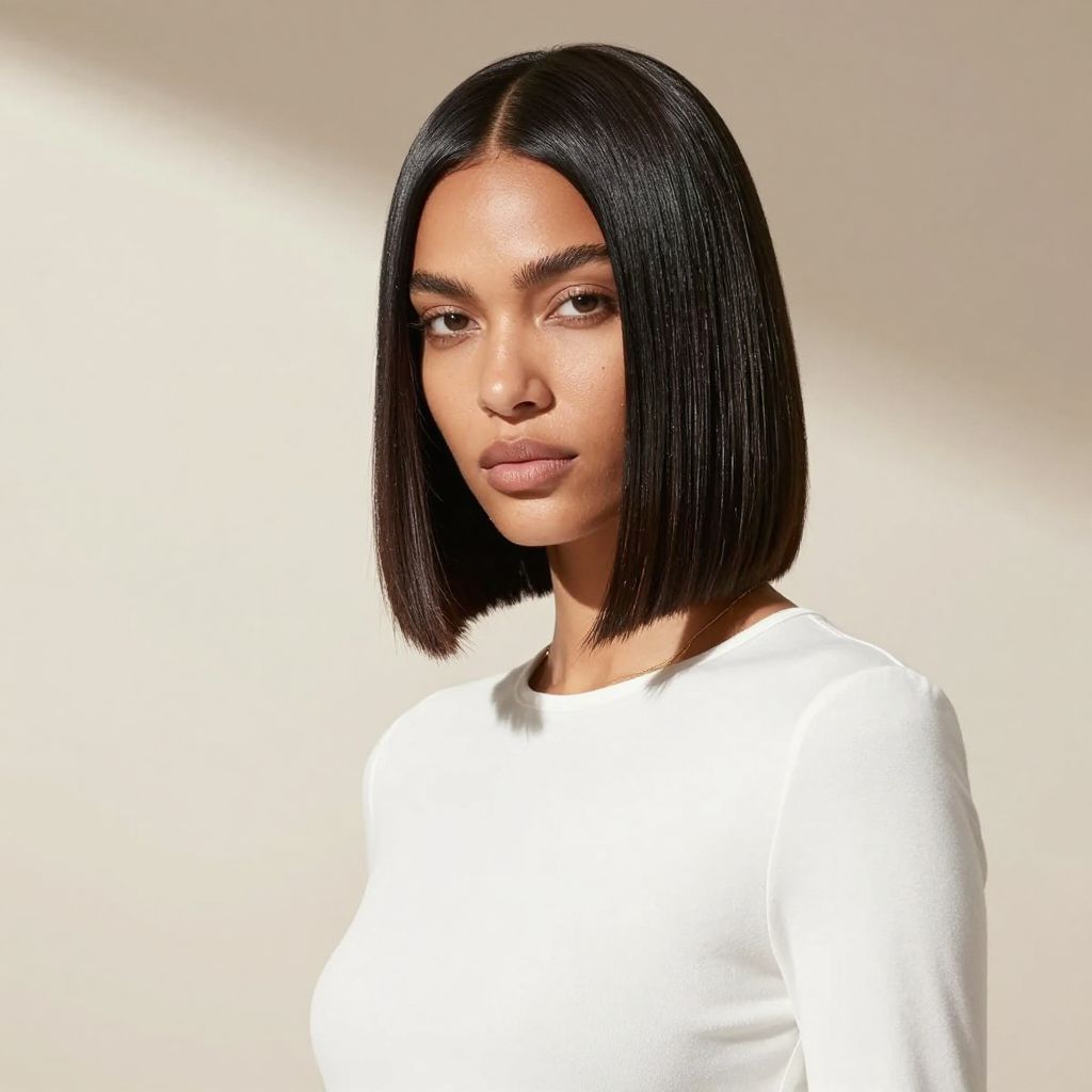 Sleek Chin Length Page