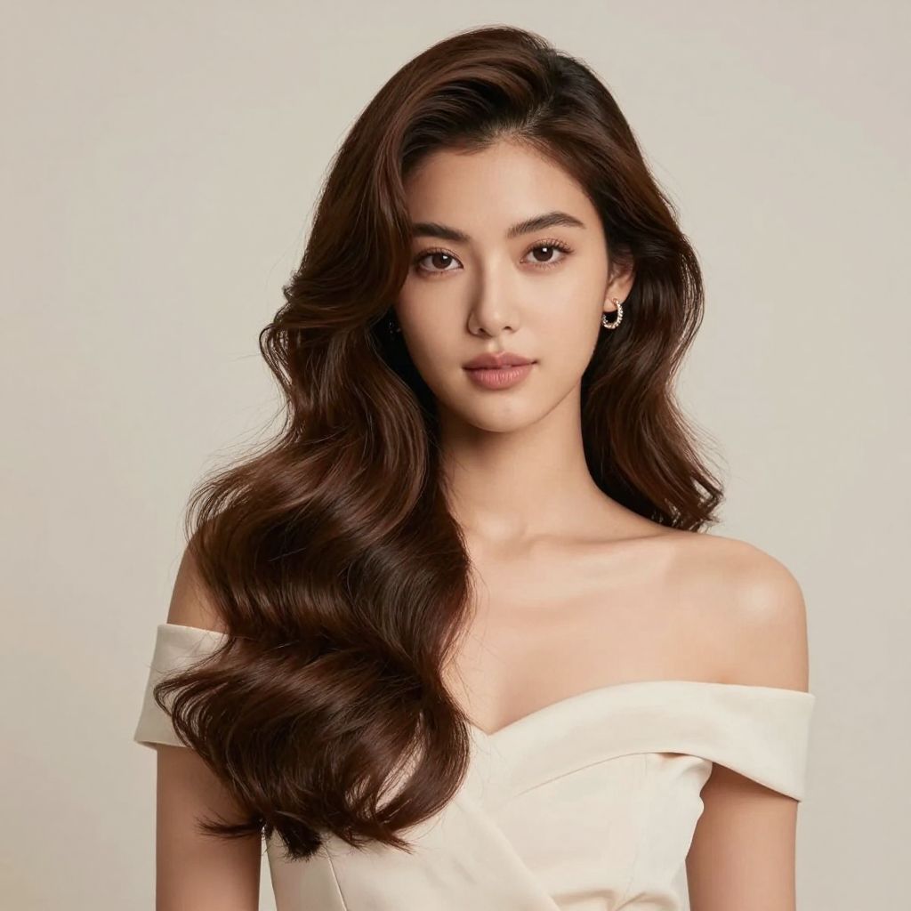 Side Swept Romantic Waves