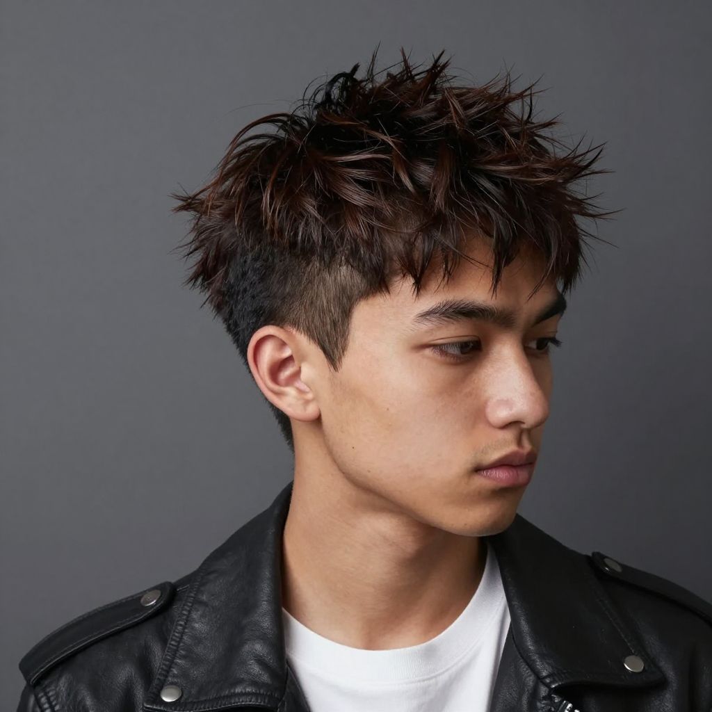 Wispy Spikes with Tapered Sides