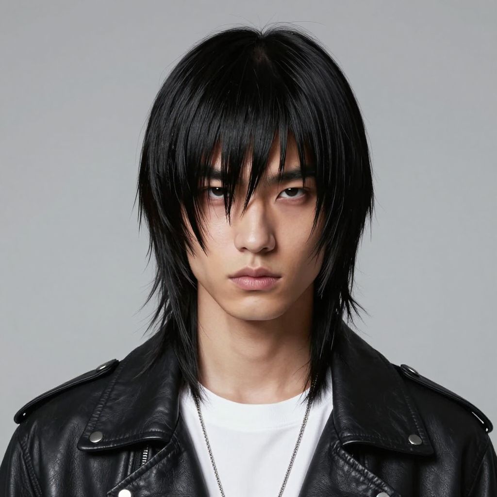 Razor-Cut Jagged Fringe