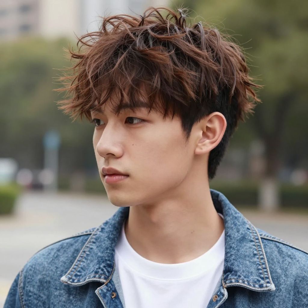 Messy Bedhead Crop