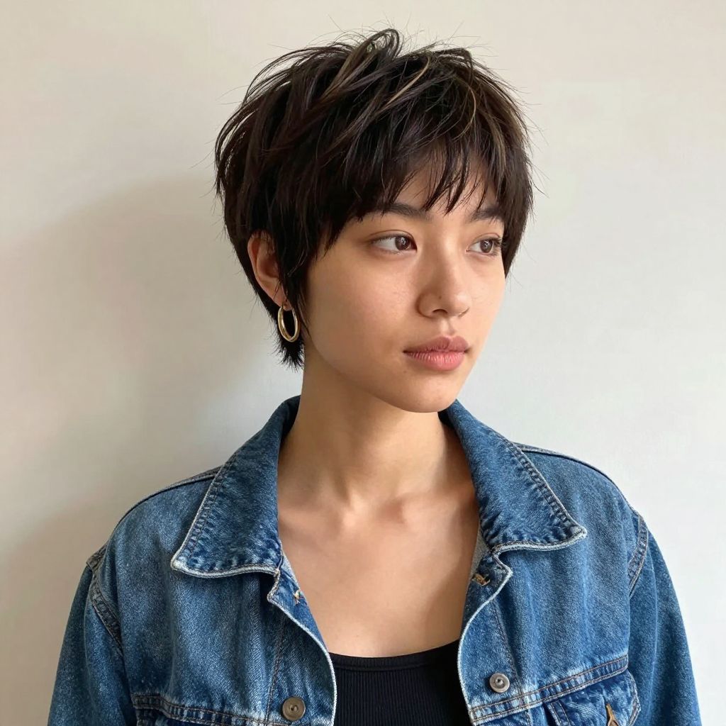 Soft Pixie With Tapered Sides