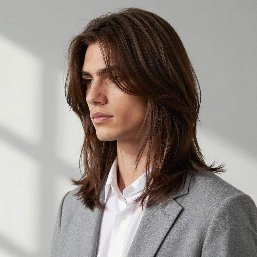 Side Swept Fringe with Natural Volume