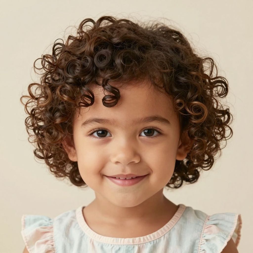 Soft Pixie Curls