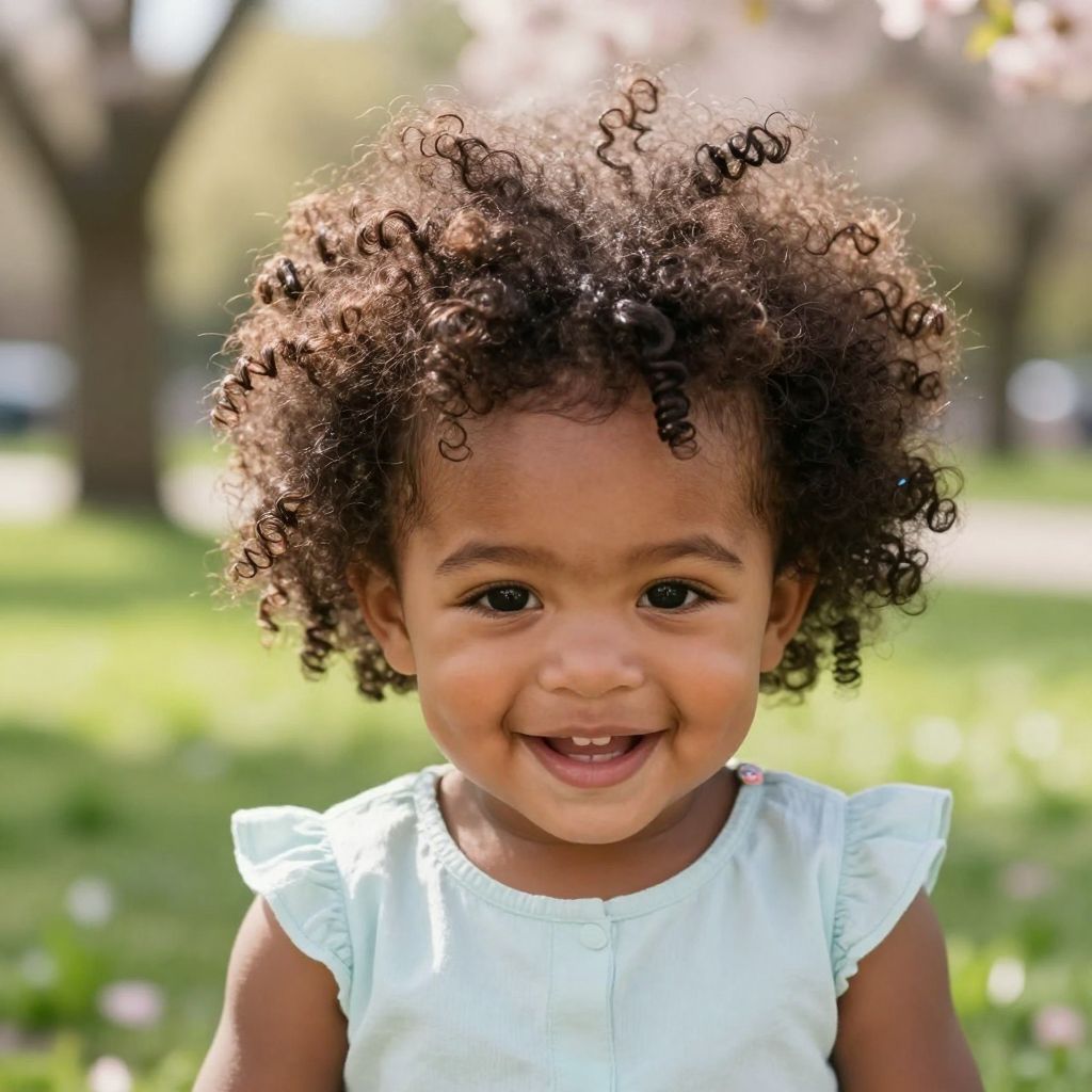 The Baby Afro Puff