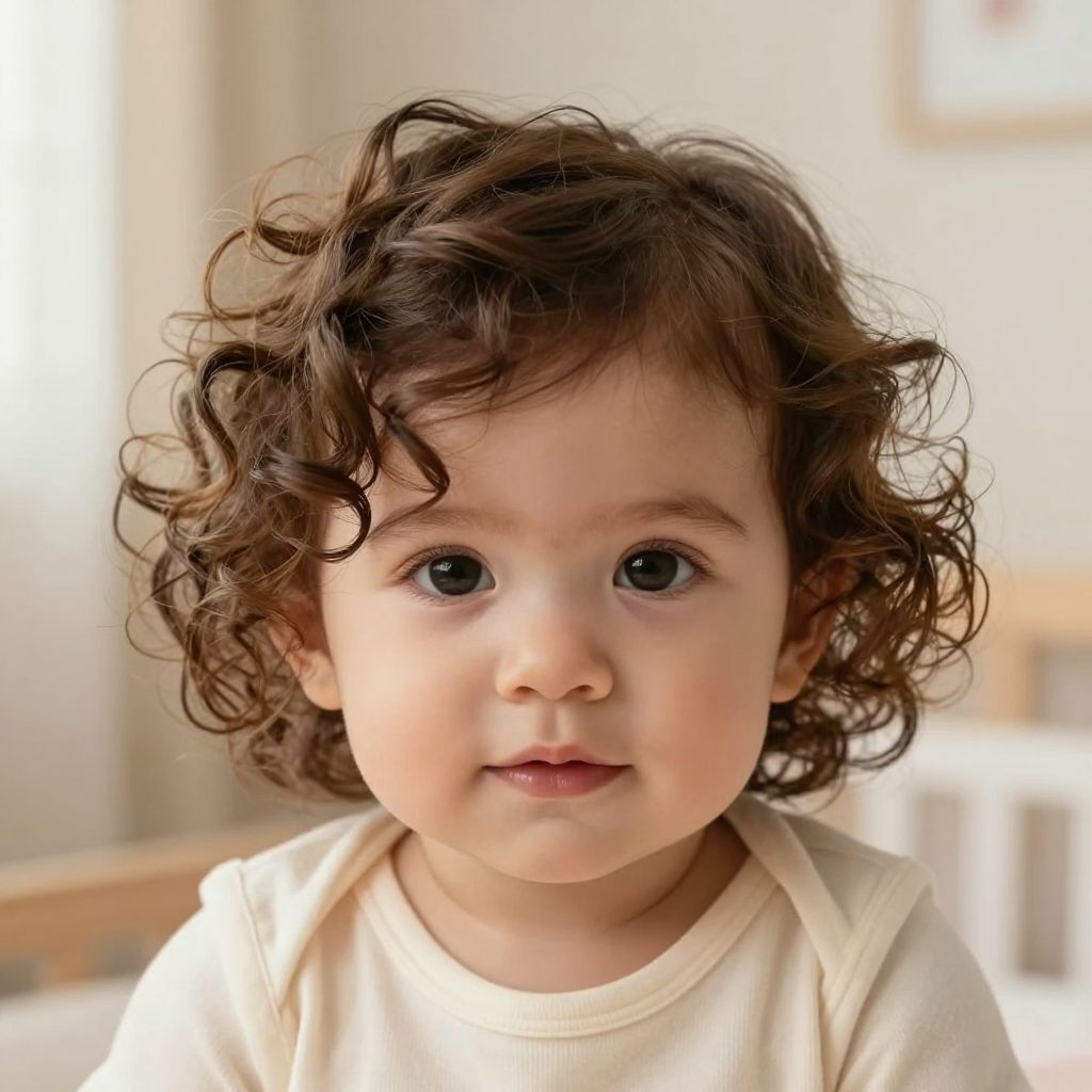 Natural Parted Curls