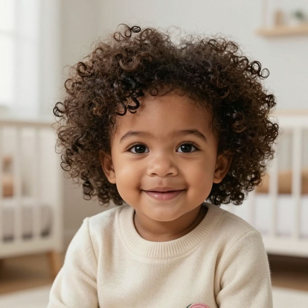 Baby Afro Curls in Bloom