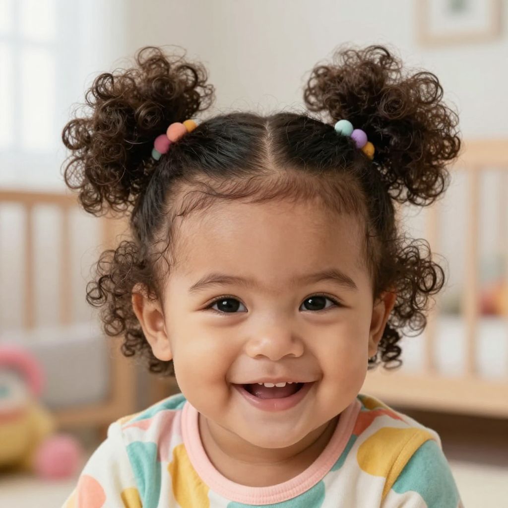 Playful Pigtail Puffs