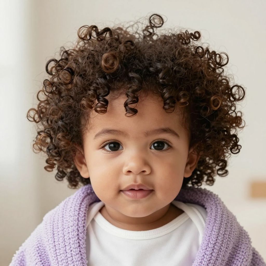 Classic Curly Fro with Defined Ends