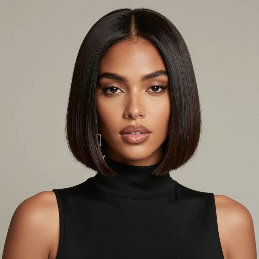 Sharp Blunt Bob