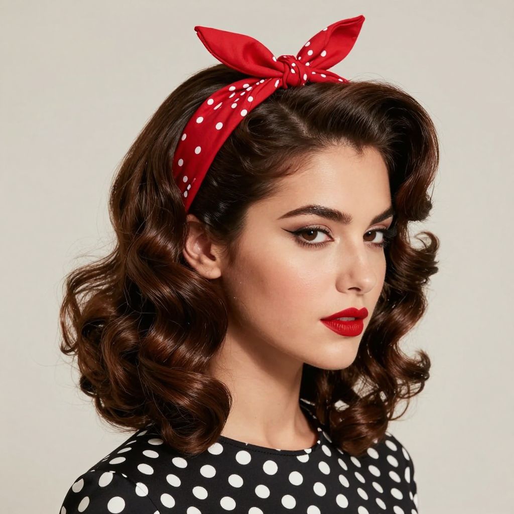Retro Bandana Pin-Up