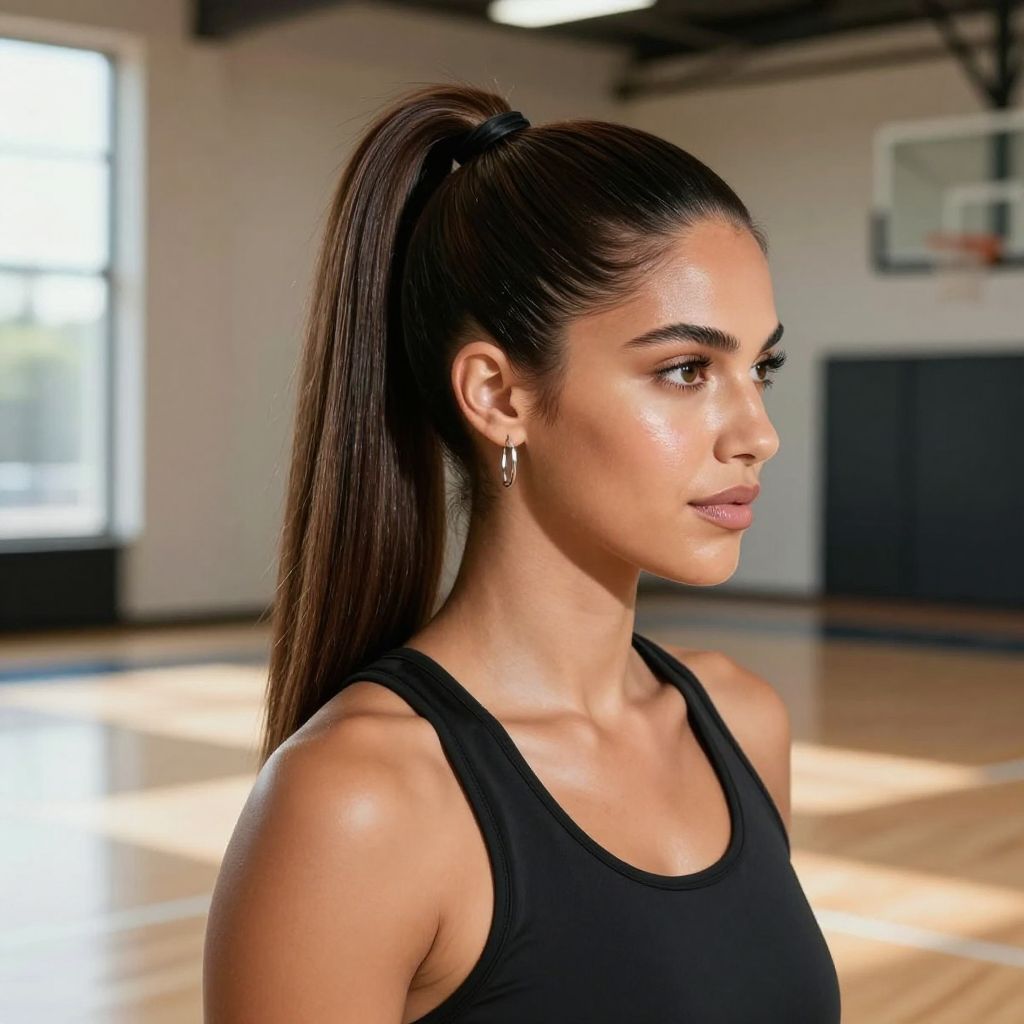 The Sleek High Ponytail