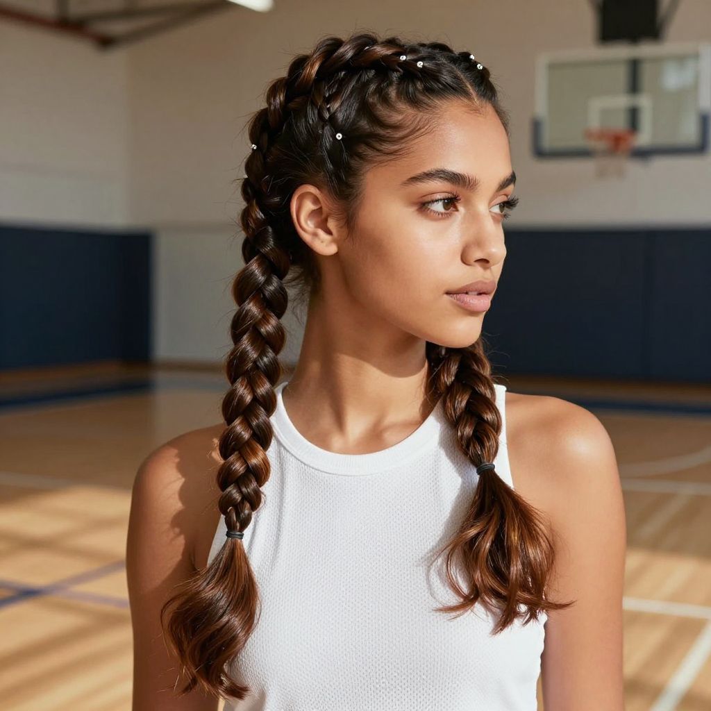 Double Dutch Braids
