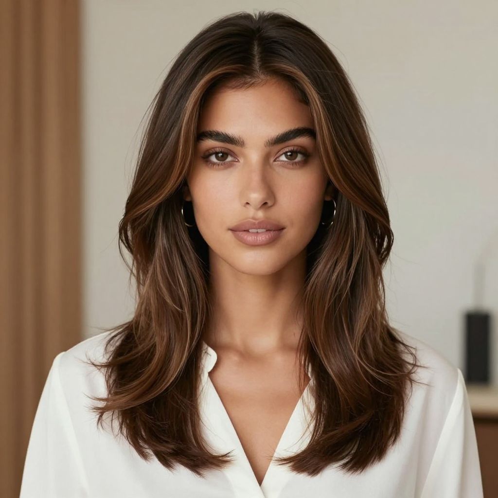 Half Twist with a Middle Part