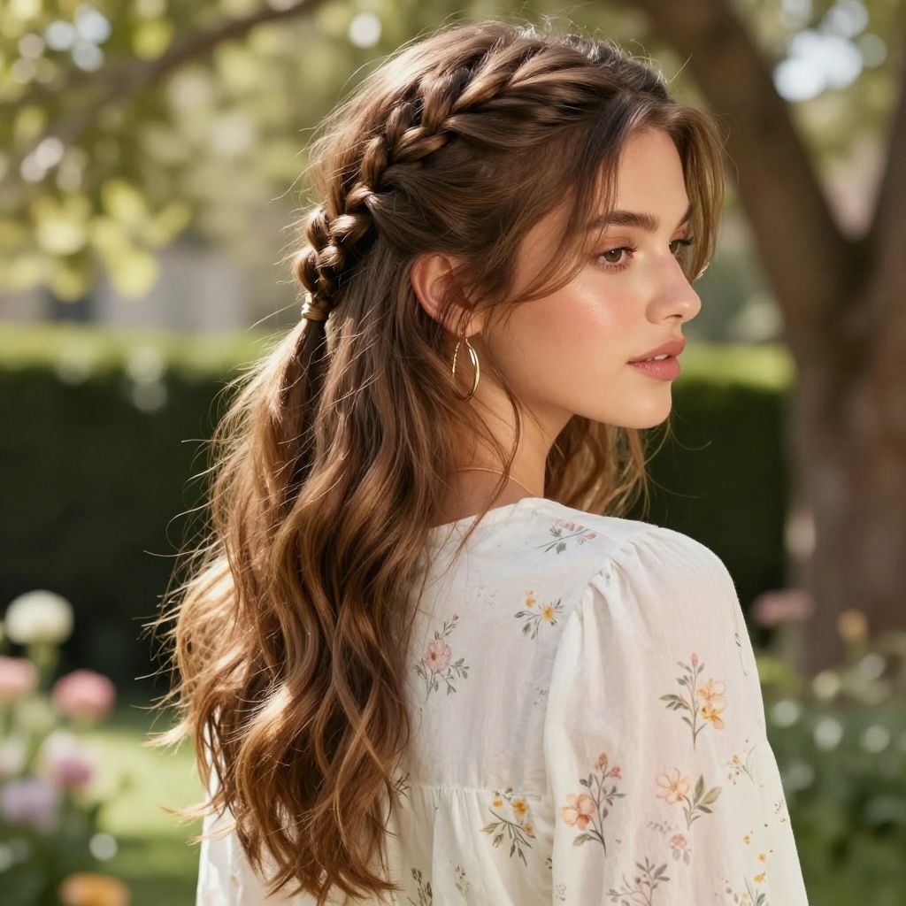 Boho Braided Tieback