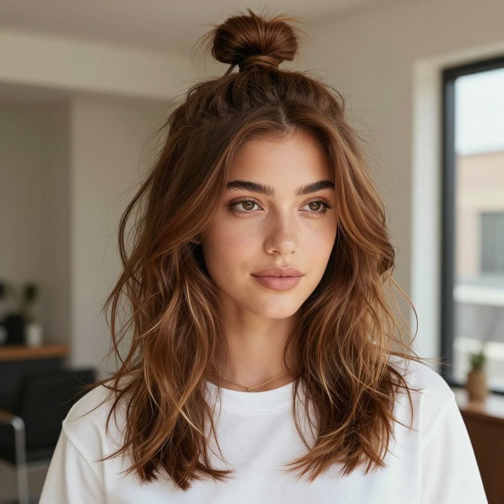 Messy Top Knot