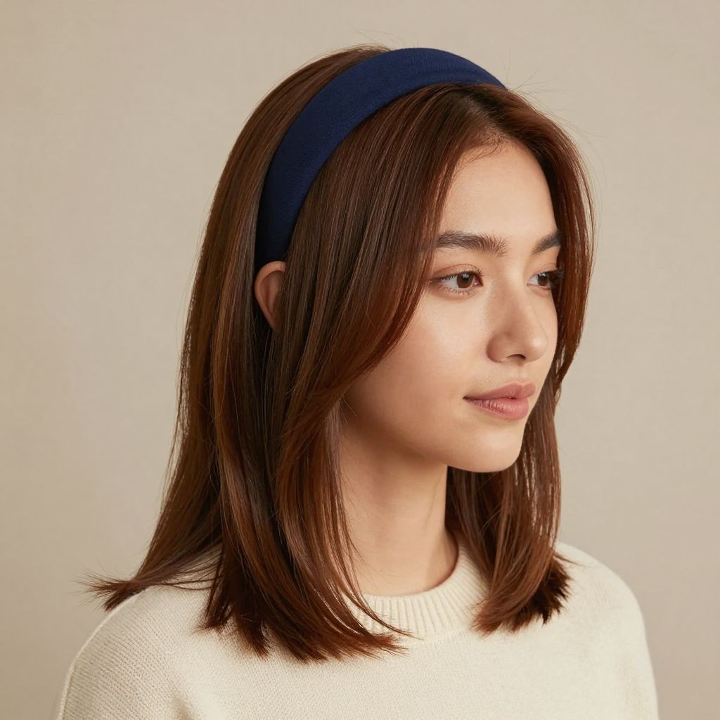 The Classic Headband Tuck