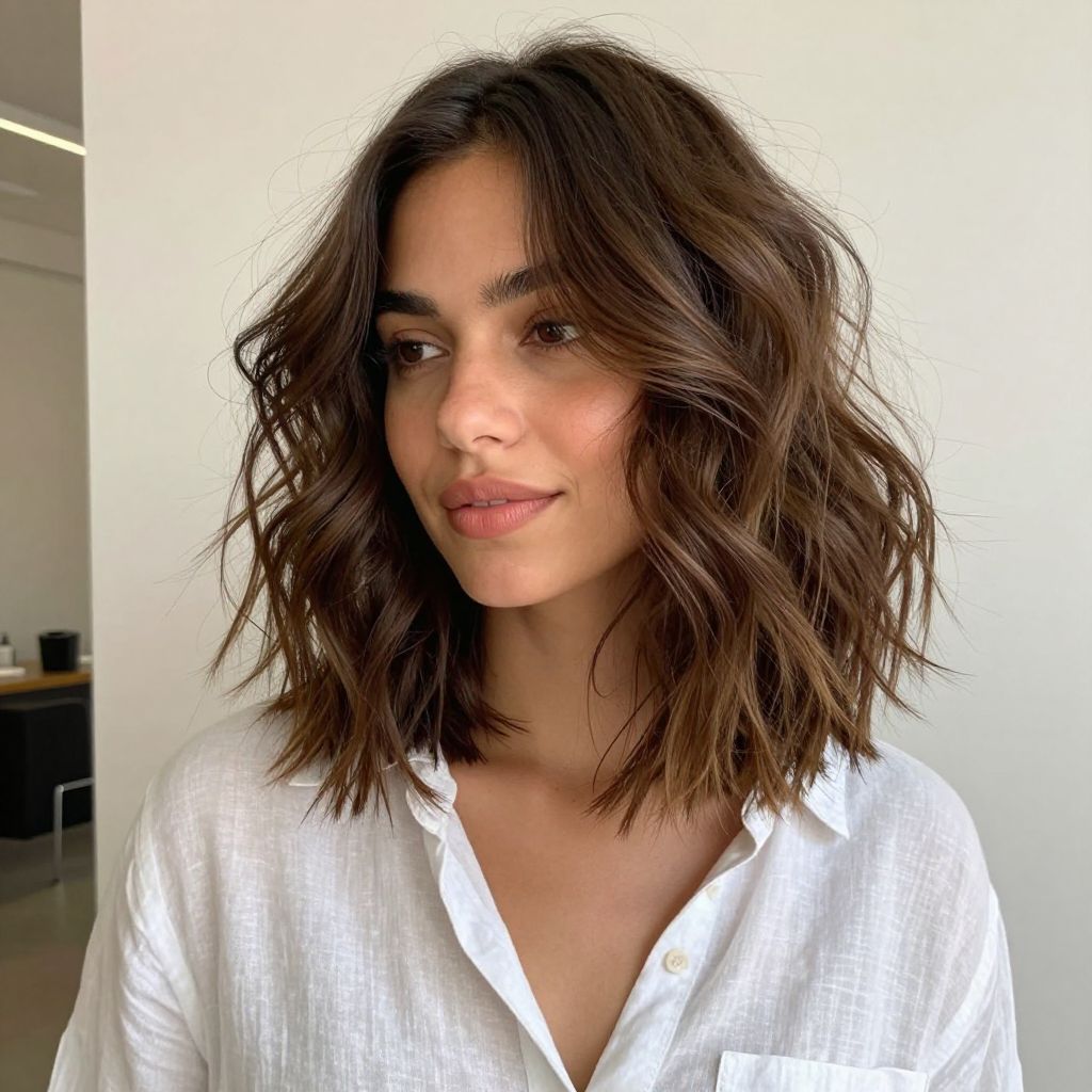 Tousled Textured Bob