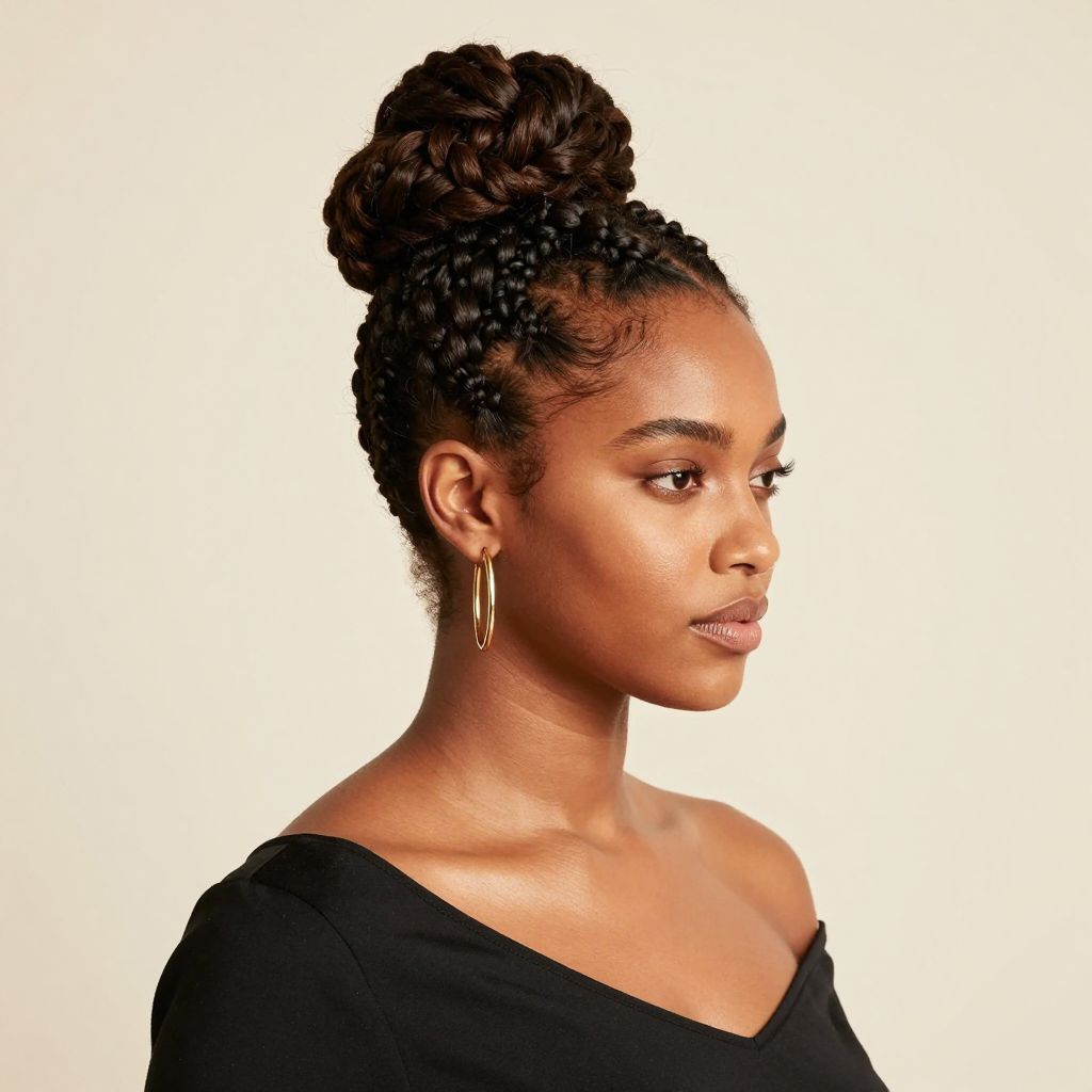 Goddess Braided Bun