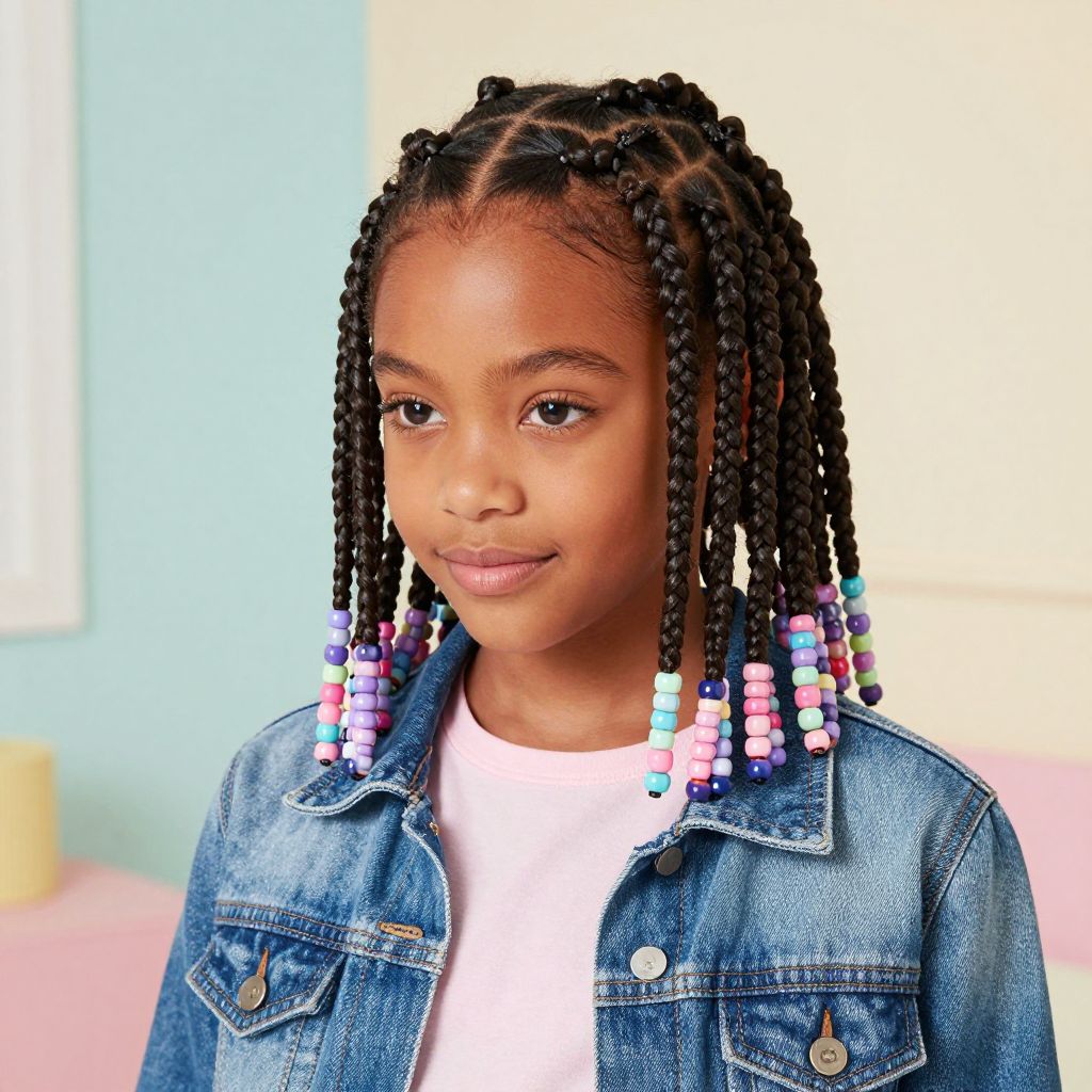 Beaded Box Braids