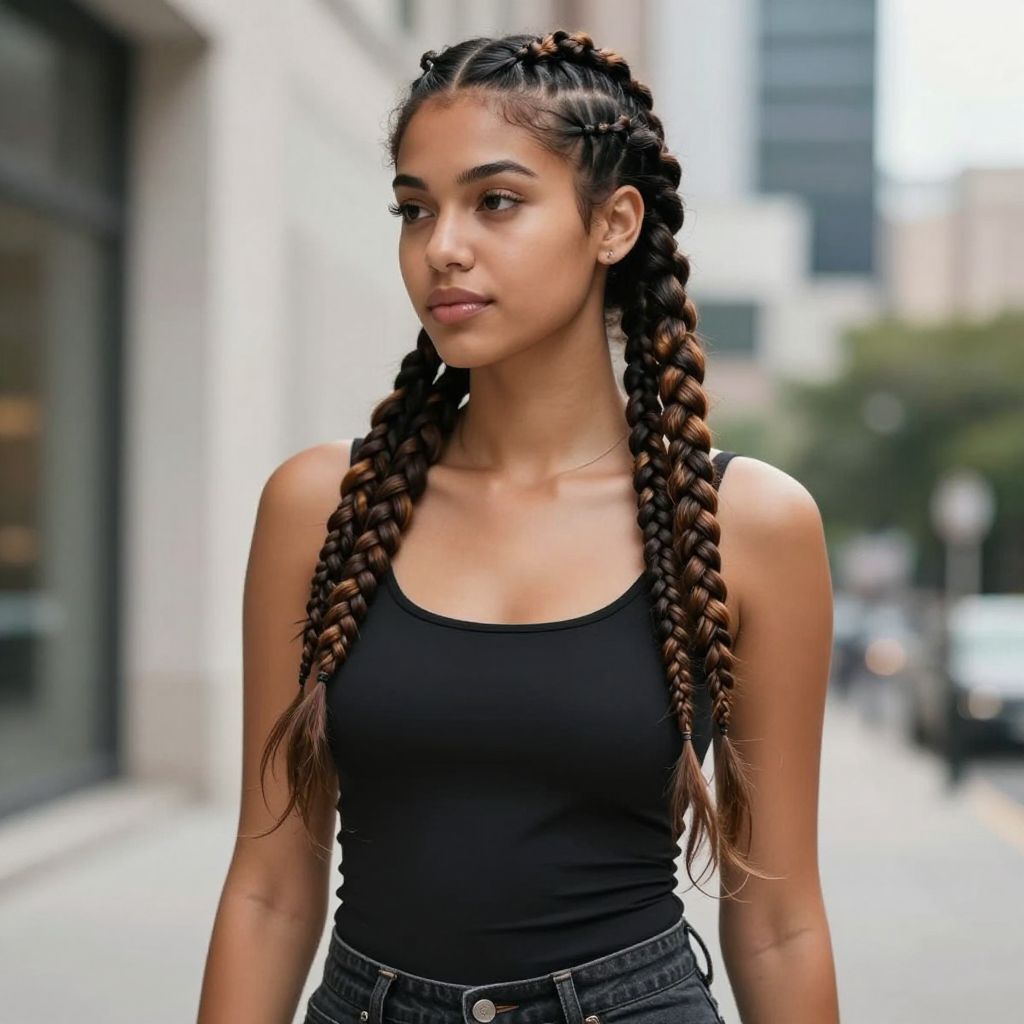 Knotless Box Braids
