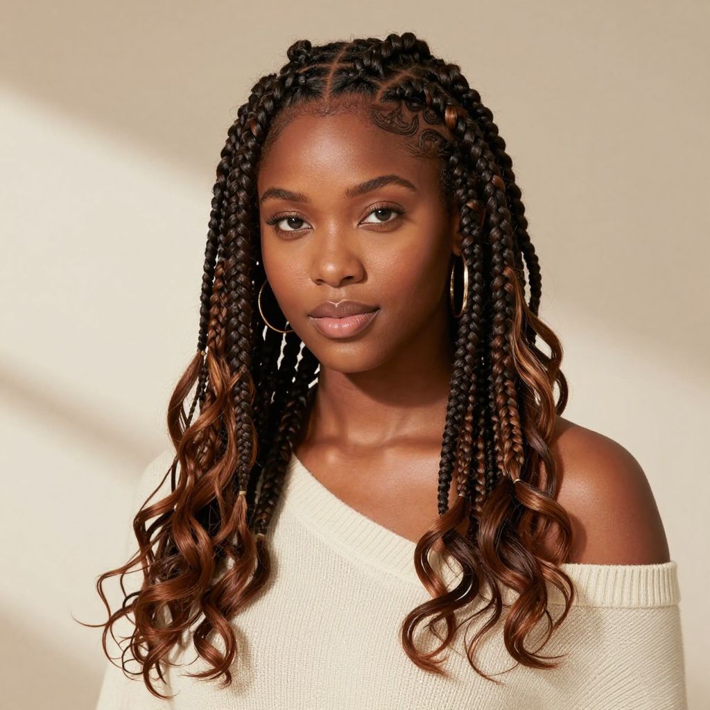 Ladder Braids with Loose Ends