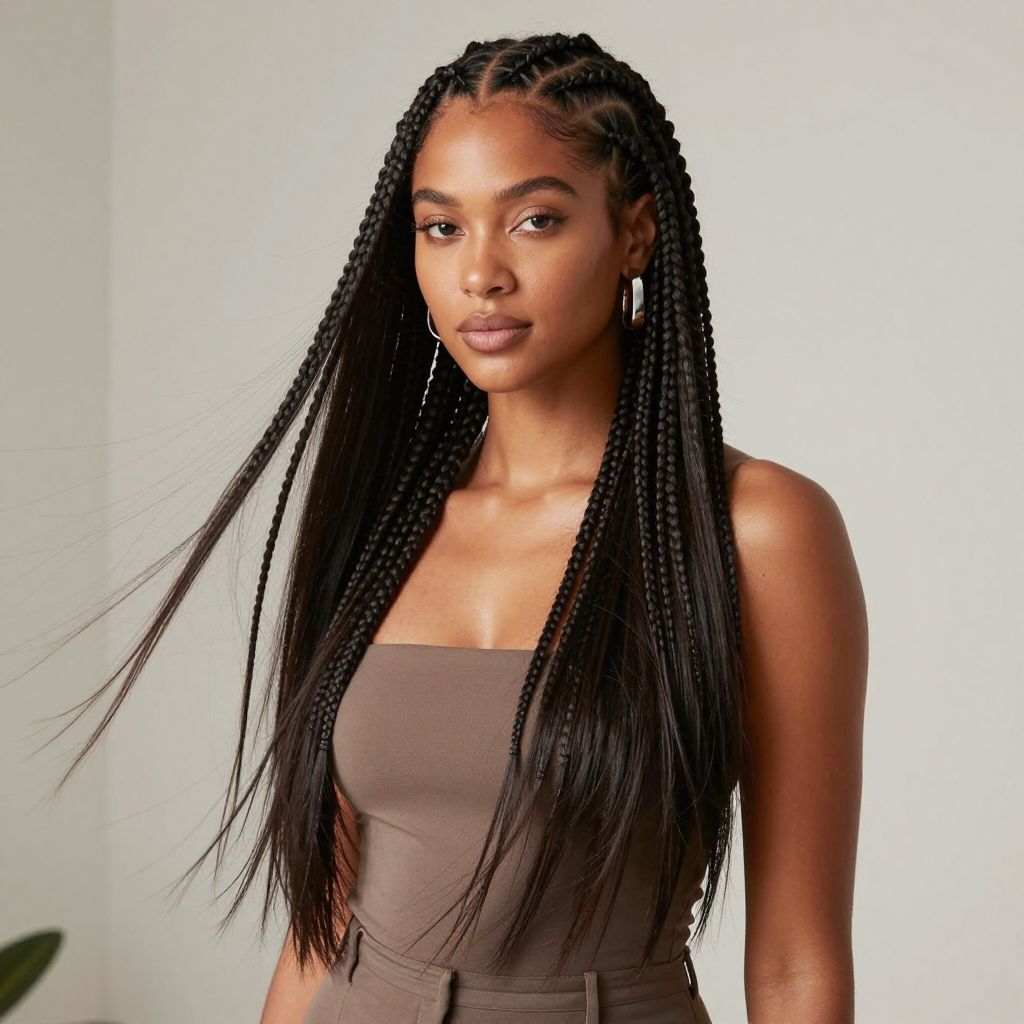 Knotless Box Braids