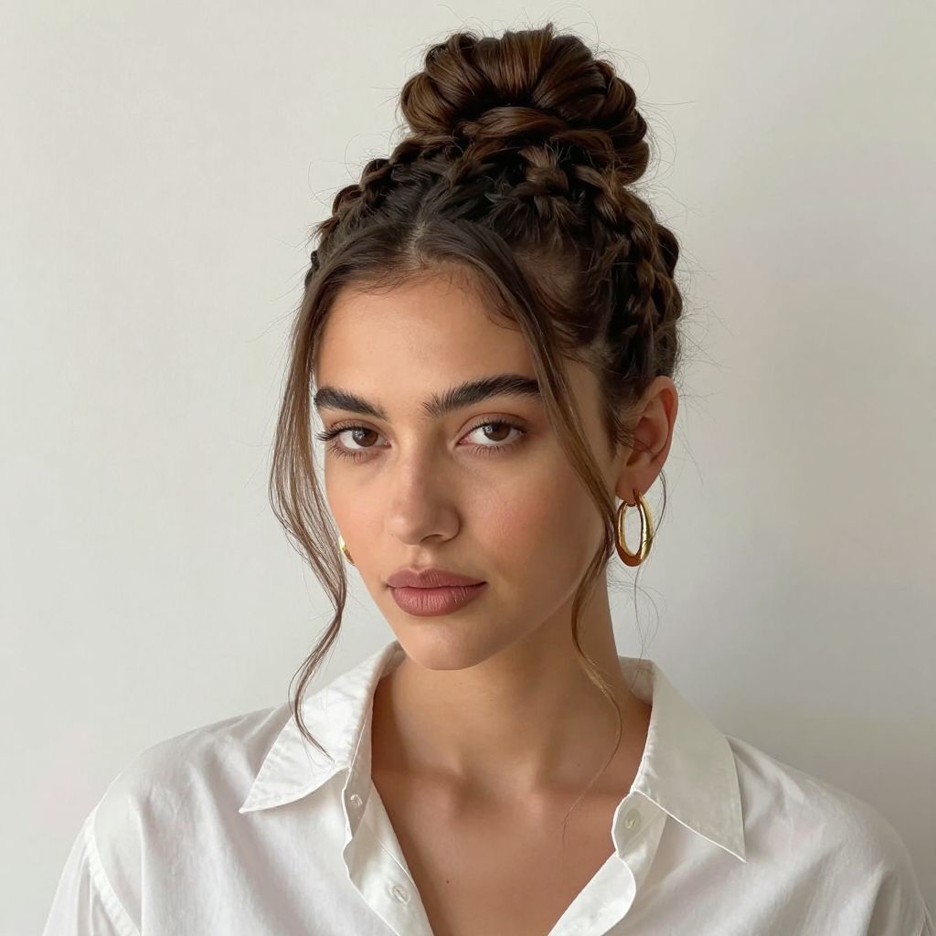 Braided Updo Bun