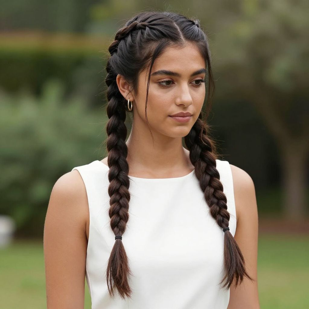 Double Dutch Braids