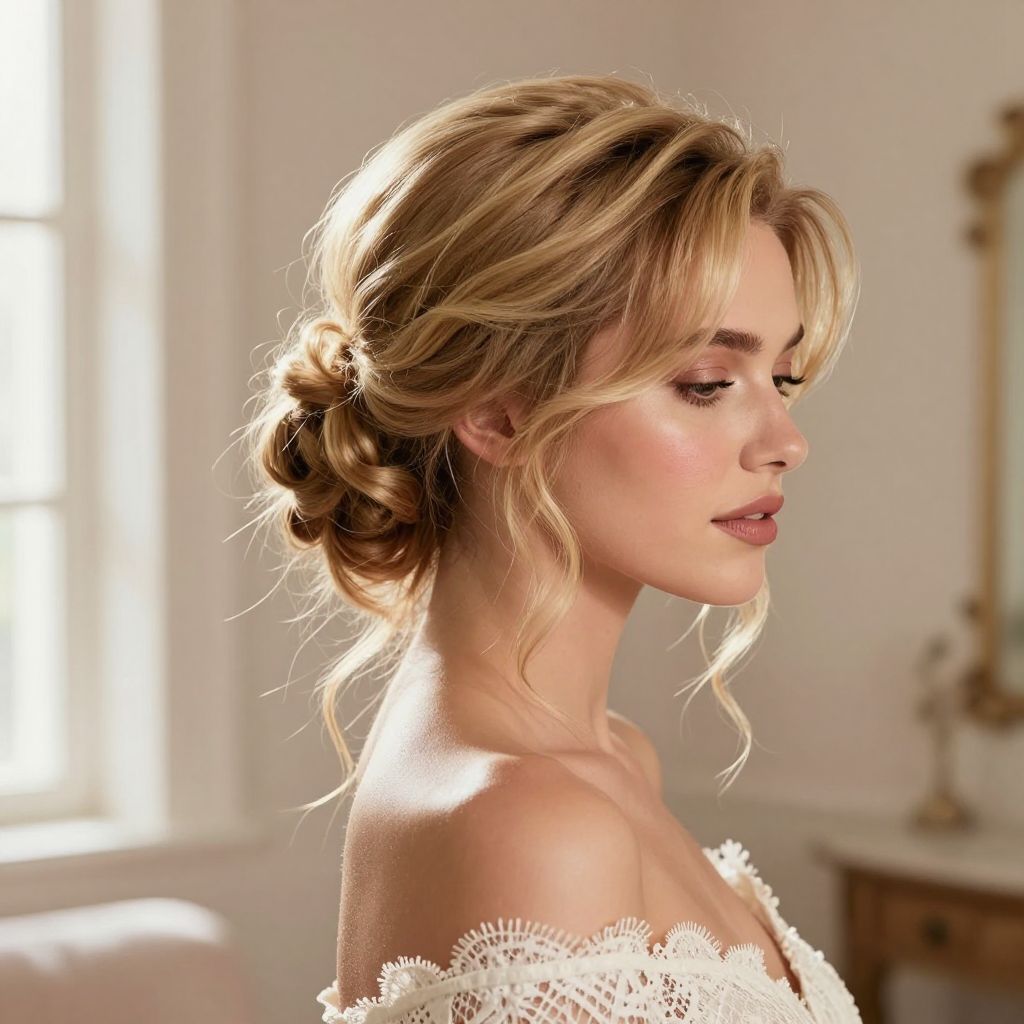 Romantic Messy Chignon
