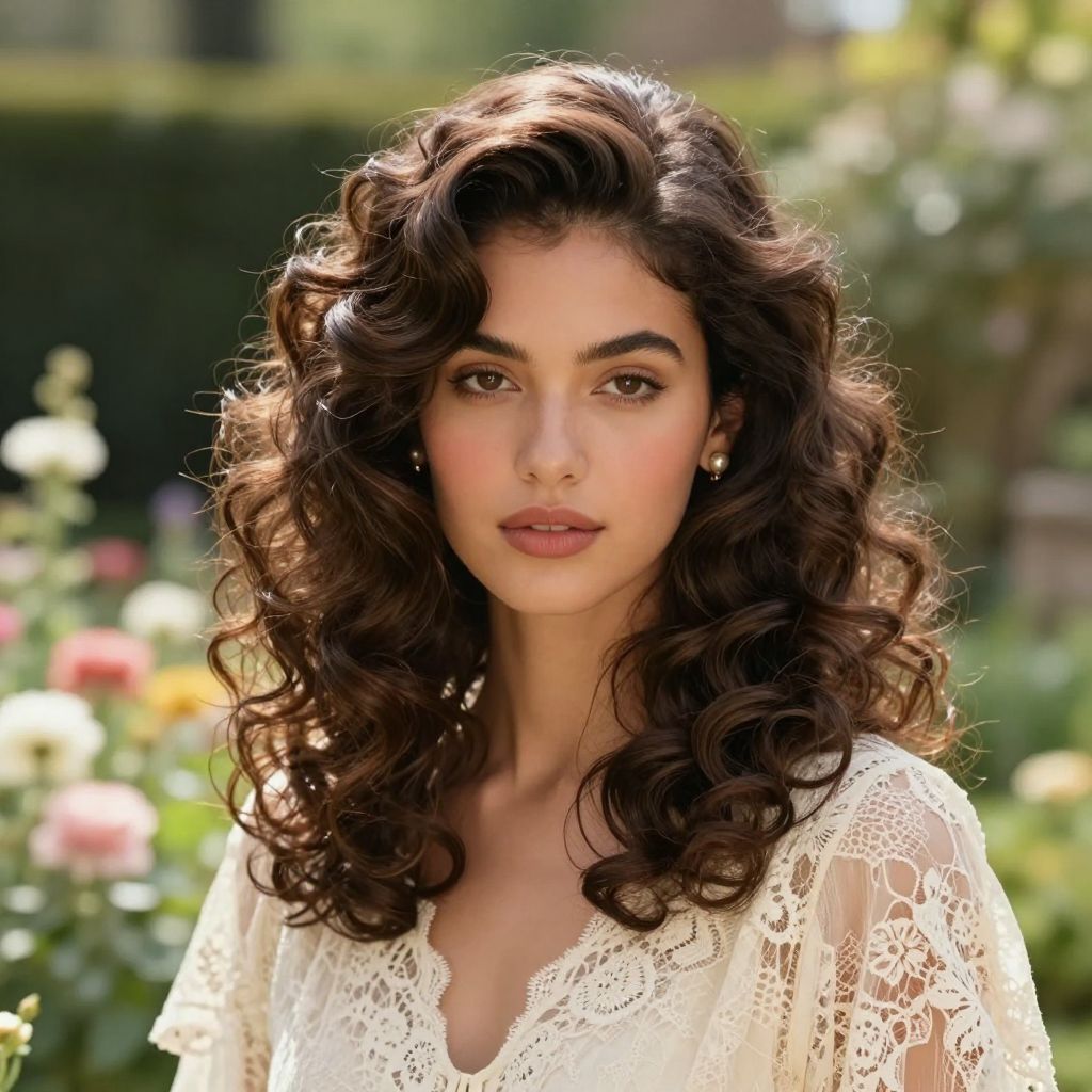 Queen Anne Inspired Ringlets