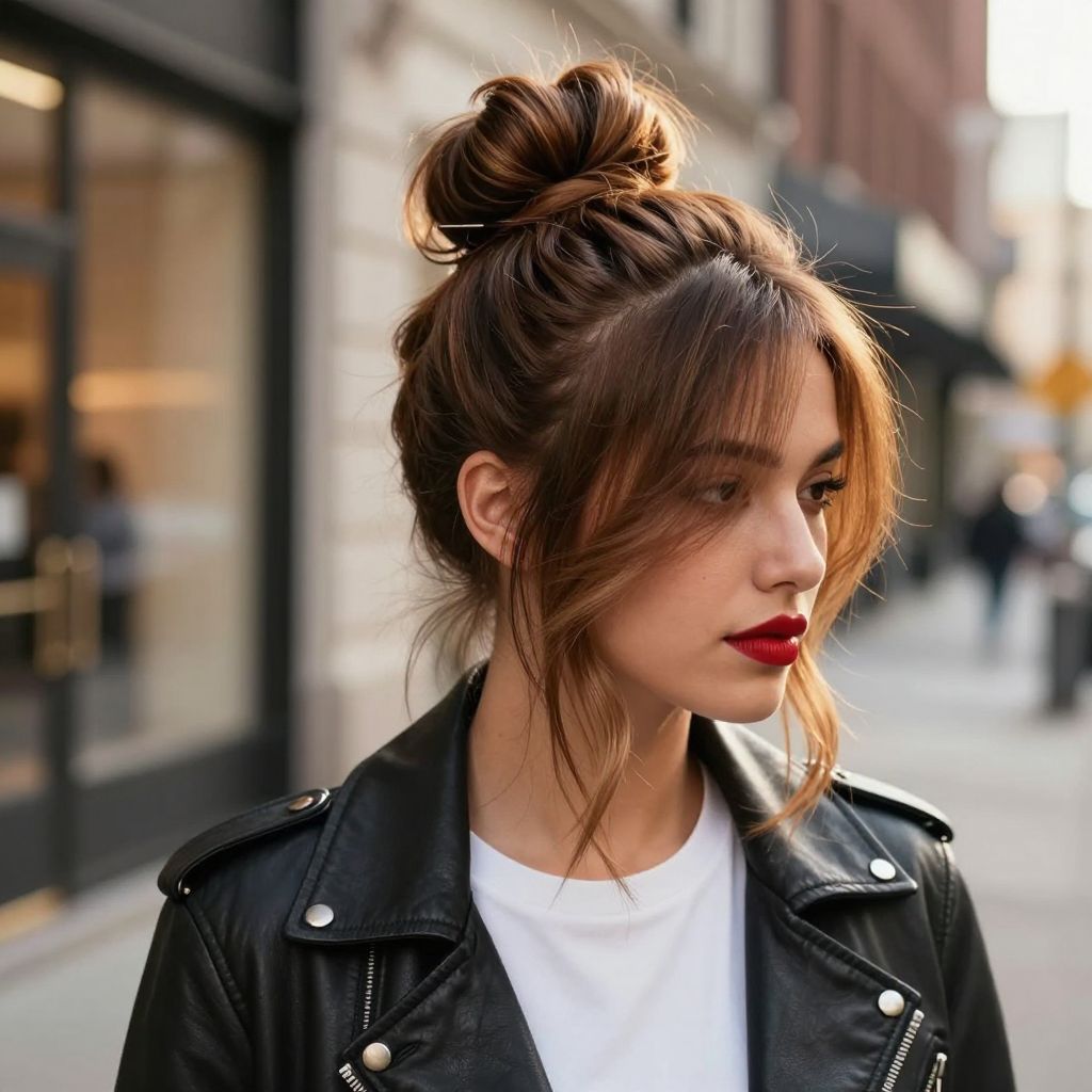 Top Knot Bun
