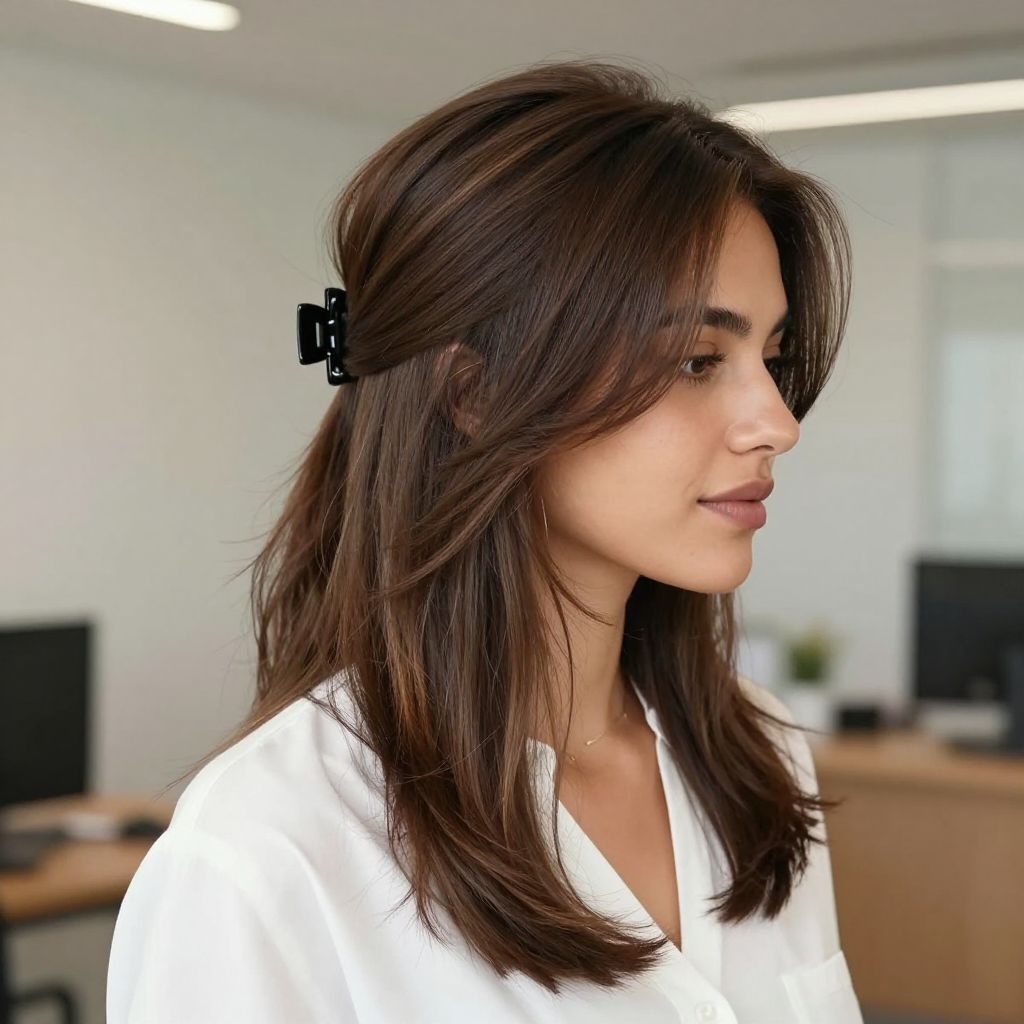 Relaxed French Twist Clip