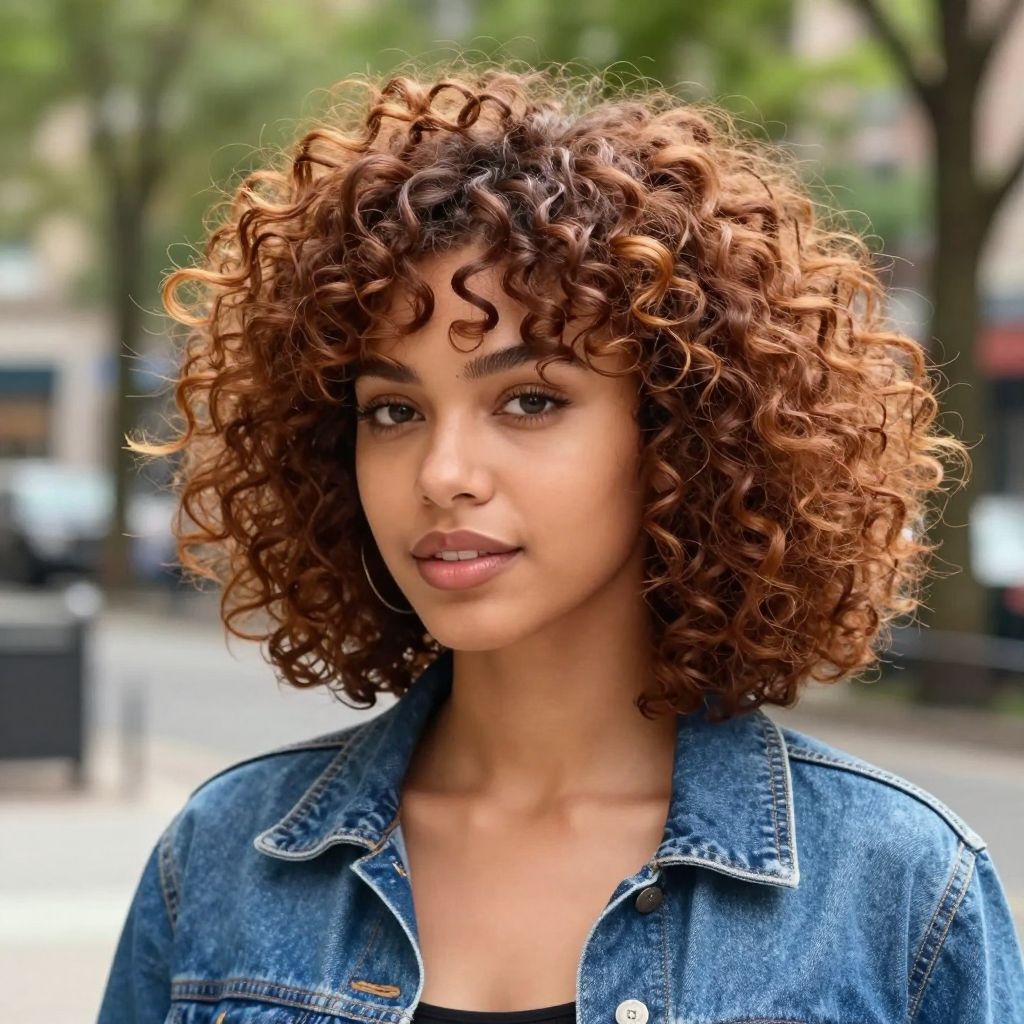Curly Bob Crochet Style