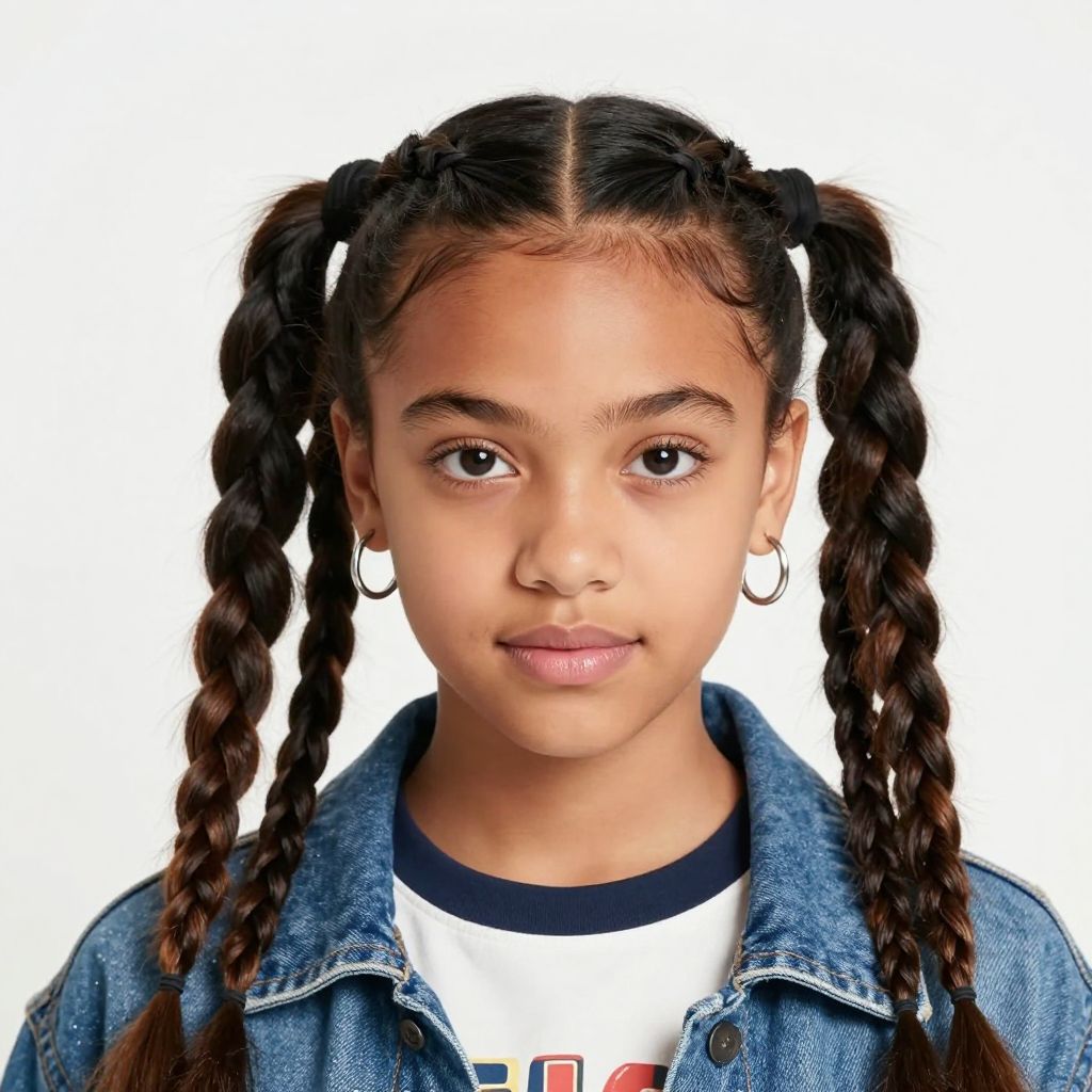 Braided Pigtails