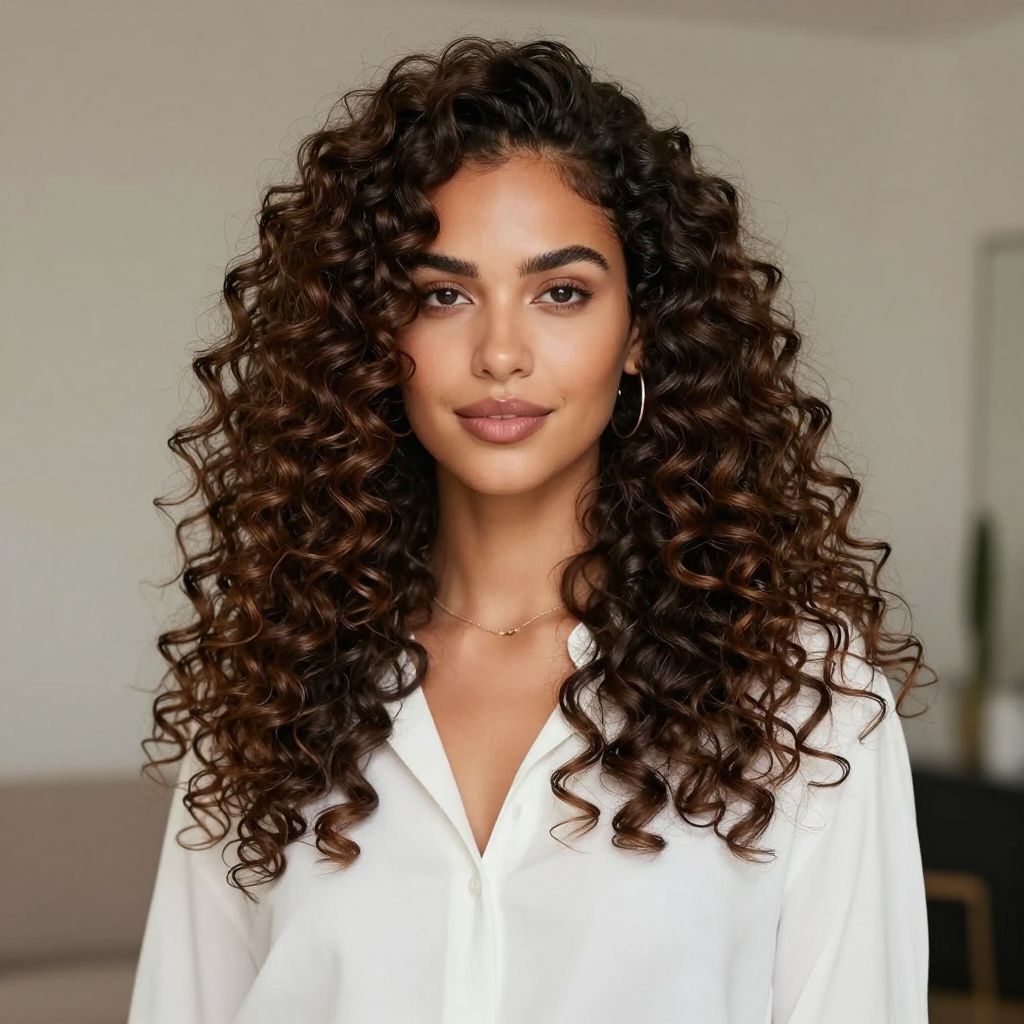 Defined Twist Out Curls